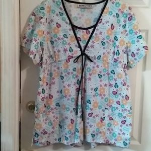 Scrub Top size 2x